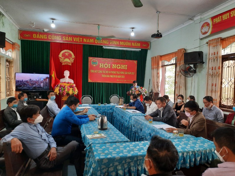 Hội Nông dân phường Mai Hùng tổ chức Hội nghị tổng kết công tác Hội và phong trào Nông dân năm 2021.
