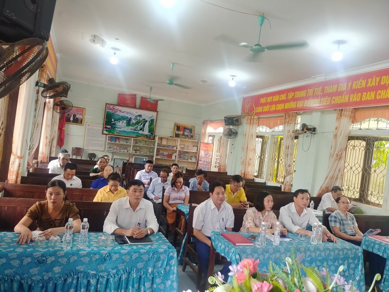 Ủy ban Mặt trận Tổ quốc phường phường Mai Hùng tổ chức Hội nghị sơ kết giữa nhiệm kỳ 2019-2024; Sơ kết hoạt động 6 tháng đầu năm và triển khai nhiệm vụ 6 tháng cuối năm 2022.